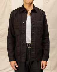 Hansen Bertram Refined Work Jacket - Black Moleskin - Standard & Strange