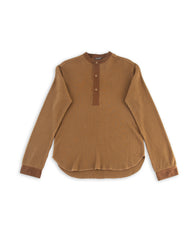 Hansen Hermann Long Sleeve Henley - Nut - Standard & Strange