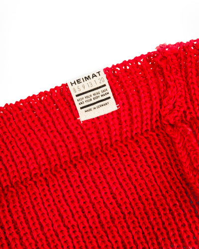 Heimat Mechanics Hat - Safety Red - Standard & Strange