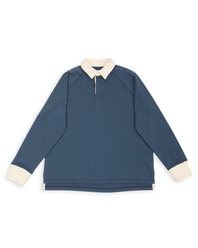 Heimat Raglan Rugby - Trail Blue - Standard & Strange