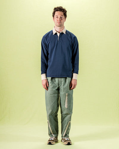 Heimat Raglan Rugby - Trail Blue - Standard & Strange