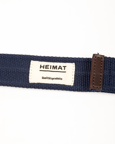 Heimat Regatta Belt - Ink - Standard & Strange