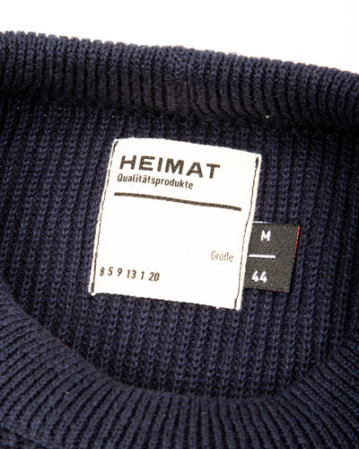Heimat Rundhals Pullover Crew Neck Sweater - Ink - Standard & Strange