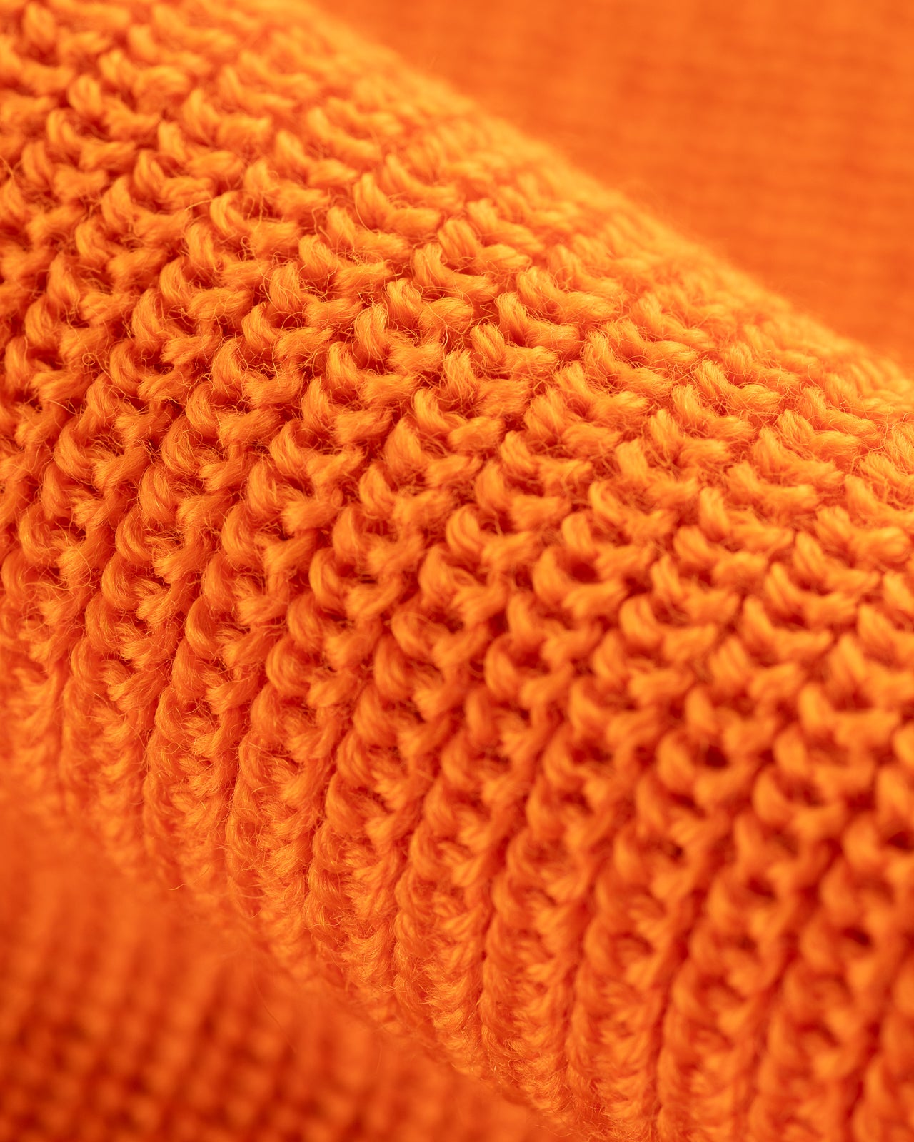 Heimat U Boat Roll Neck Sweater - Rescue Orange - Standard & Strange