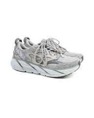 Hoka Clifton L Suede - Galactic Grey/Satellite Grey - Standard & Strange