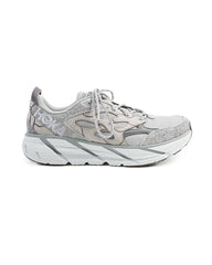 Hoka Clifton L Suede - Galactic Grey/Satellite Grey - Standard & Strange