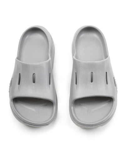 Hoka Ora Recovery Slide 3 - Grey/Grey - Standard & Strange