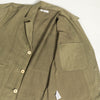 Indi + Ash Study Jacket - Handwoven OD Green Military HBT - Standard & Strange