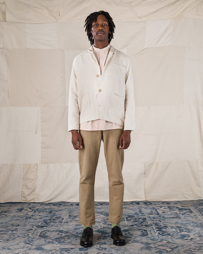 Indi + Ash Study Jacket - Natural Handwoven Denim - Standard & Strange