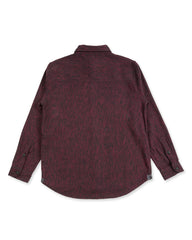 Indi + Ash Ames Workshirt - Handspun Madder/Iron Canvas - Standard & Strange