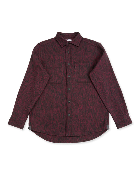 Indi + Ash Ames Workshirt - Handspun Madder/Iron Canvas - Standard & Strange