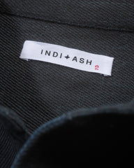 Indi + Ash Ames Workshirt - Handwoven Iron/Indigo Denim - Standard & Strange