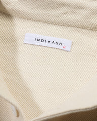 Indi + Ash Ames Workshirt - Handwoven Natural Denim - Standard & Strange