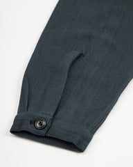 Indi + Ash Andrew Shirt - Handwoven Iron/Indigo Denim - Standard & Strange