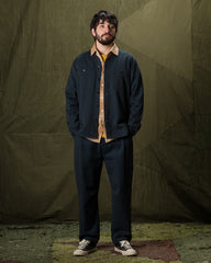 Indi + Ash Andrew Shirt - Handwoven Iron/Indigo Denim - Standard & Strange