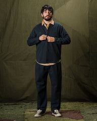 Indi + Ash Andrew Shirt - Handwoven Iron/Indigo Denim - Standard & Strange