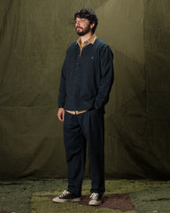 Indi + Ash Andrew Shirt - Handwoven Iron/Indigo Denim - Standard & Strange