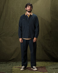 Indi + Ash Andrew Shirt - Handwoven Iron/Indigo Denim - Standard & Strange