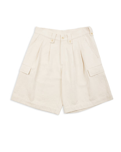 Indi + Ash Big Short - Natural Powerloom Military HBT - Standard & Strange