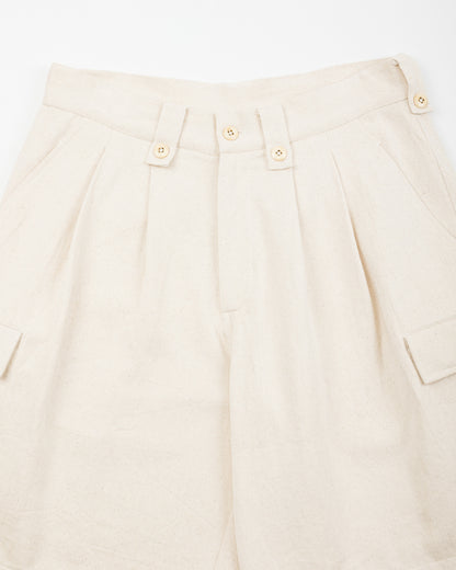 Indi + Ash Big Short - Natural Powerloom Military HBT - Standard & Strange