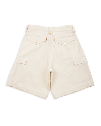 Indi + Ash Big Short - Natural Powerloom Military HBT - Standard & Strange