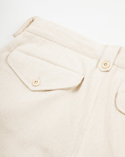 Indi + Ash Big Short - Natural Powerloom Military HBT - Standard & Strange