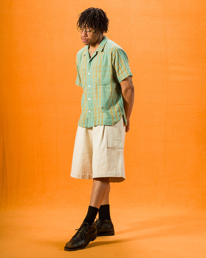 Indi + Ash Big Short - Natural Powerloom Military HBT - Standard & Strange