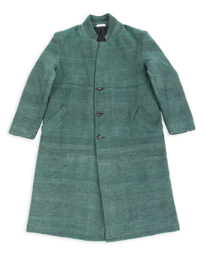 Indi + Ash George Coat - Handspun Midnight Teal/Iron Black HB - Standard & Strange