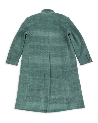 Indi + Ash George Coat - Handspun Midnight Teal/Iron Black HB - Standard & Strange