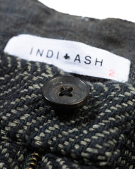 Indi + Ash Isaac Pant - Handspun Charcoal/Iron Herringbone - Standard & Strange