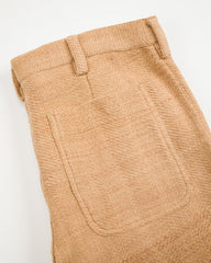 Indi + Ash Isaac Pant - Handspun Cutch Brown HBT - Standard & Strange