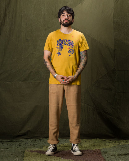 Indi + Ash Isaac Pant - Handspun Cutch Brown HBT - Standard & Strange