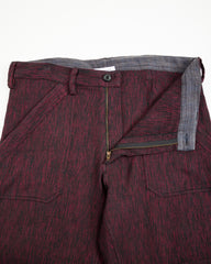 Indi + Ash Isaac Pant - Handspun Madder/Iron Canvas - Standard & Strange