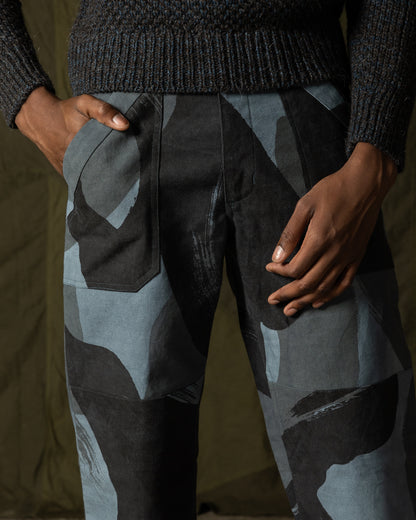 Indi + Ash Isaac Pant - Iron Paintbrush Camo - Standard & Strange