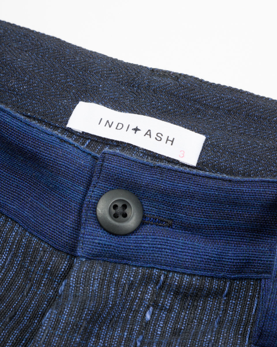 Indi + Ash Isaac Pant - Patchwork Iron/Indigo Spacedye - Standard & Strange