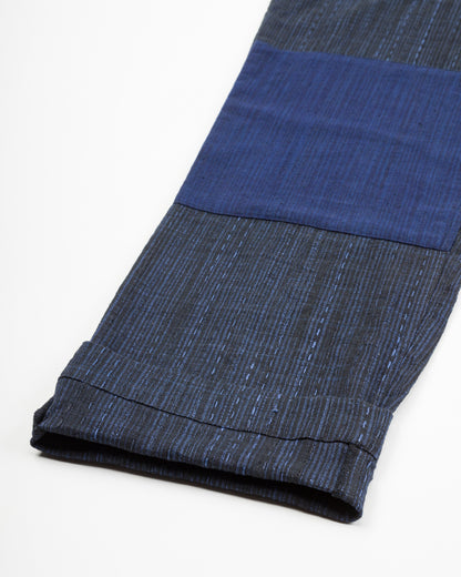 Indi + Ash Isaac Pant - Patchwork Iron/Indigo Spacedye - Standard & Strange