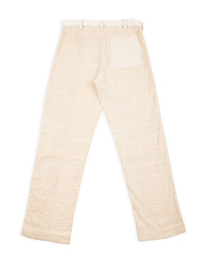 Indi + Ash Isaac Pant - Patchwork Natural/Oat Spacedye - Standard & Strange