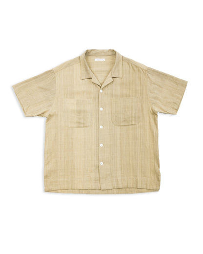 Indi + Ash Lake Camp Shirt - Handwoven Kala Cotton Soft Olive - Standard & Strange