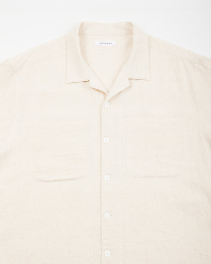 Indi + Ash Lake Camp Shirt - Natural Kala Cotton - Standard & Strange