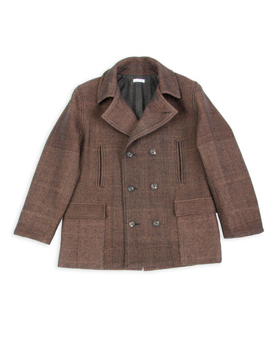 Indi + Ash Loft Peacoat - Handwoven Iron/Cutch Brick HB - Standard & Strange