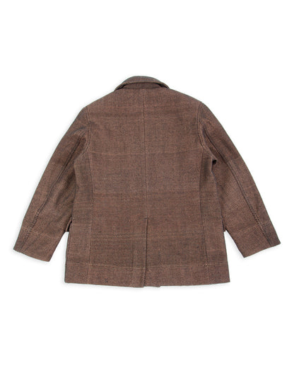Indi + Ash Loft Peacoat - Handwoven Iron/Cutch Brick HB - Standard & Strange