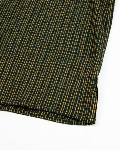 Indi + Ash Marc Shirt - Forest/Osage Orange Kala Cotton Gingham - Standard & Strange