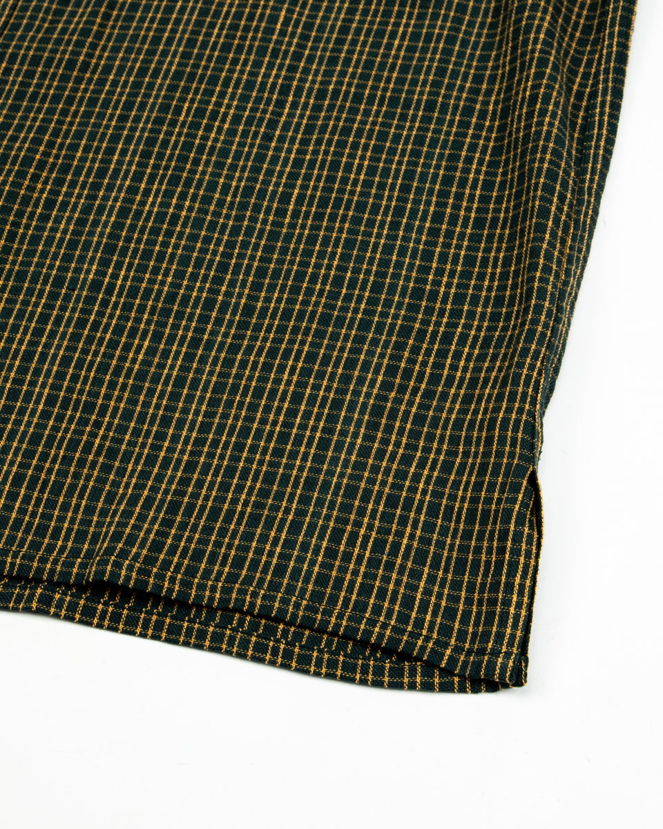 Indi + Ash Marc Shirt - Forest/Osage Orange Kala Cotton Gingham - Standard & Strange