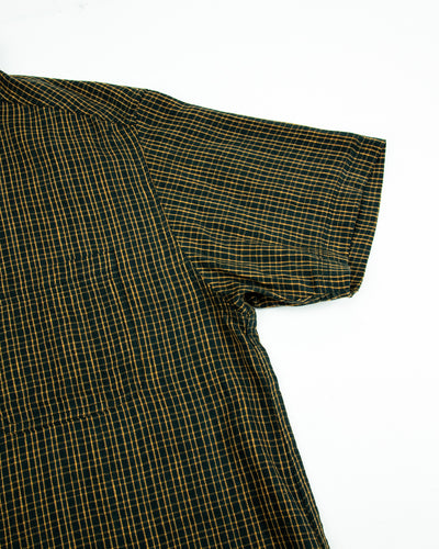 Indi + Ash Marc Shirt - Forest/Osage Orange Kala Cotton Gingham - Standard & Strange