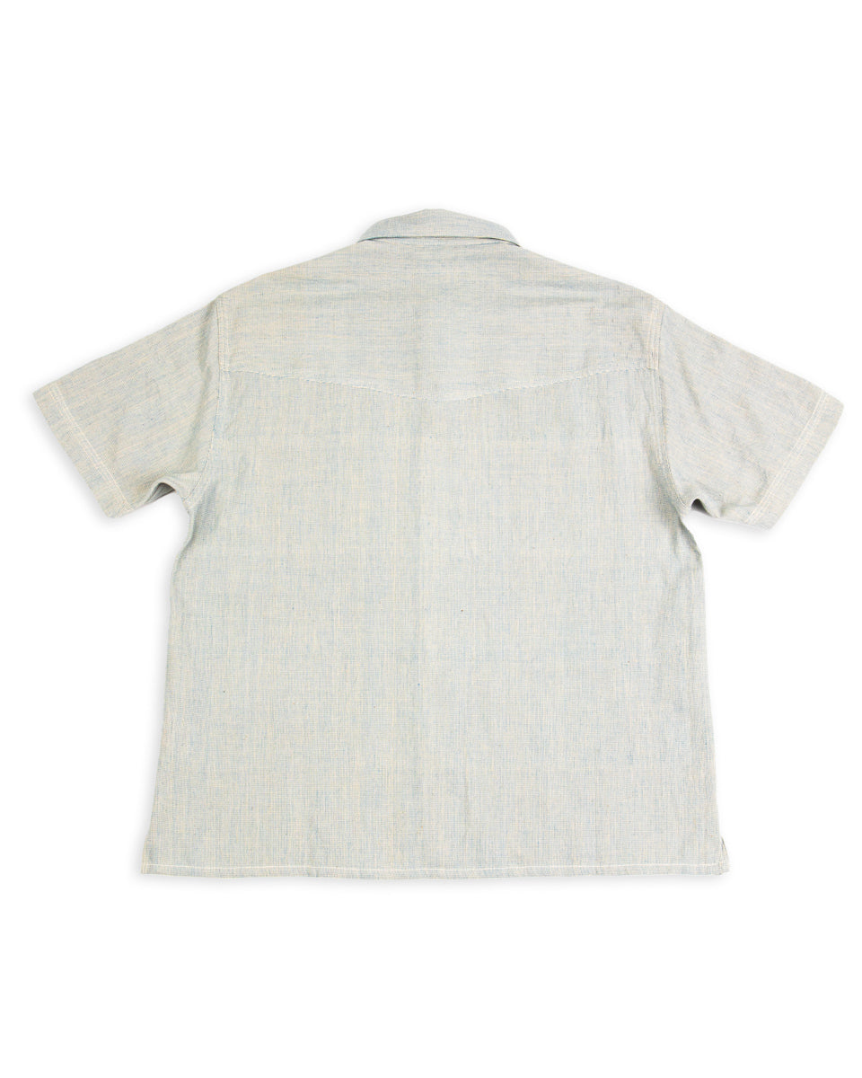 Indi + Ash Marc Shirt - Indigo/Natural Kala Cotton - Standard & Strange