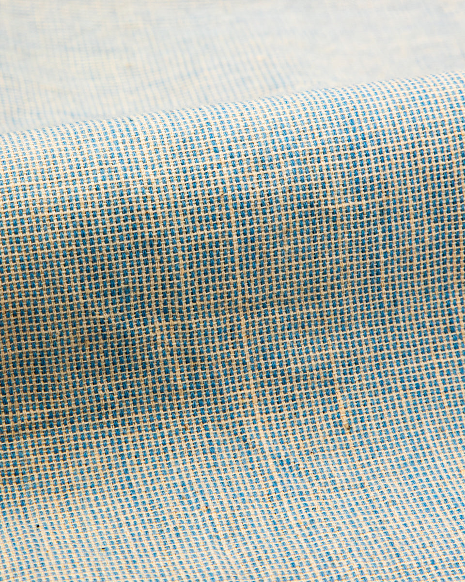 Indi + Ash Marc Shirt - Indigo/Natural Kala Cotton - Standard & Strange