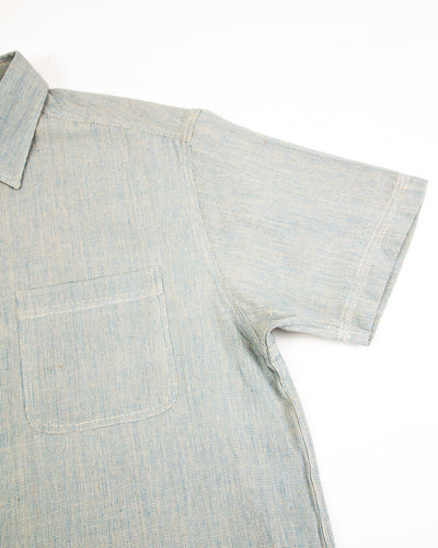 Indi + Ash Marc Shirt - Indigo/Natural Kala Cotton - Standard & Strange