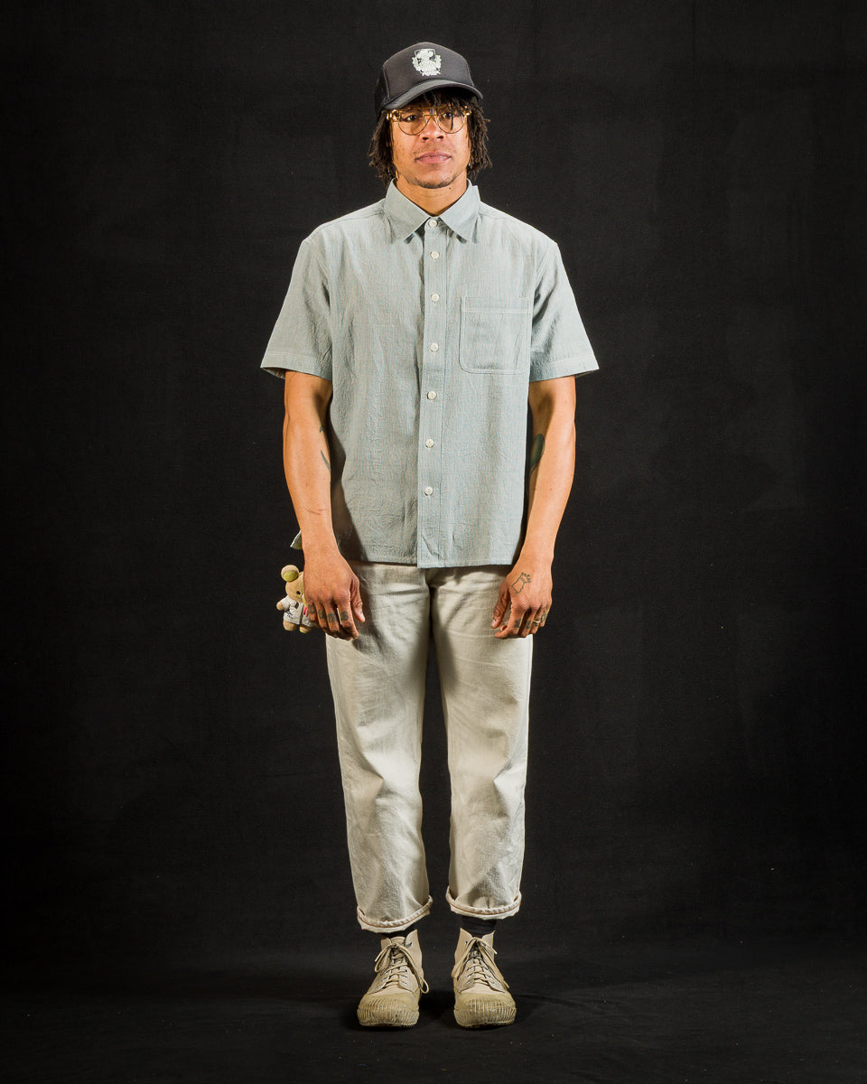 Indi + Ash Marc Shirt - Indigo/Natural Kala Cotton - Standard & Strange