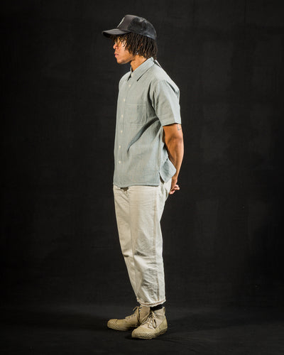 Indi + Ash Marc Shirt - Indigo/Natural Kala Cotton - Standard & Strange