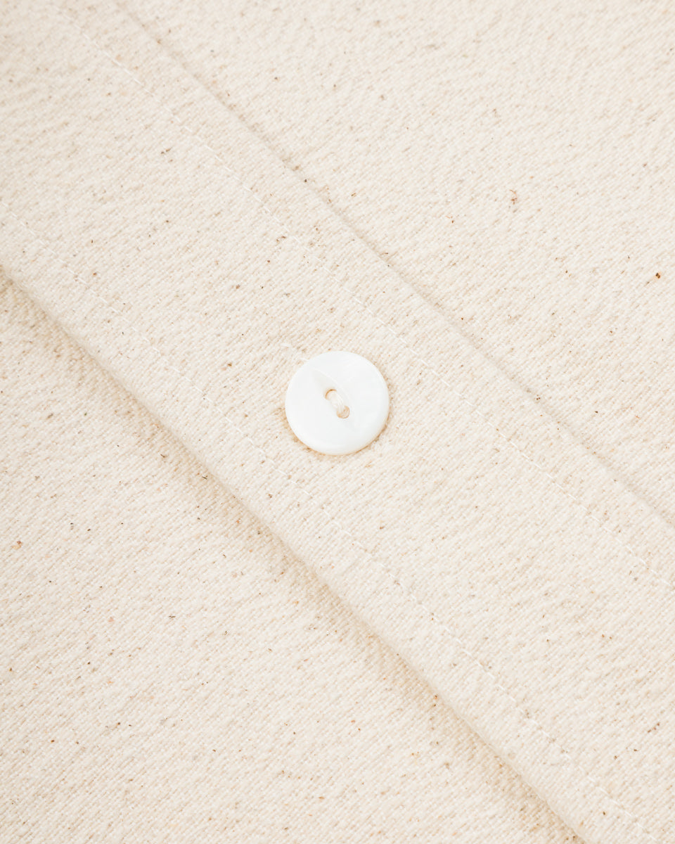 Indi + Ash Matty Overshirt - Patchwork Natural/Oat Spacedye - Standard & Strange